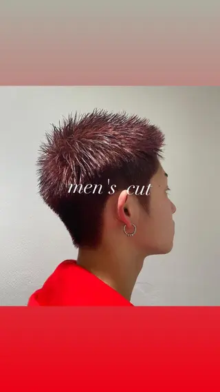 カラー メンズ DAIKIベージュ 🍂レイヤーカットのヘアスタイル