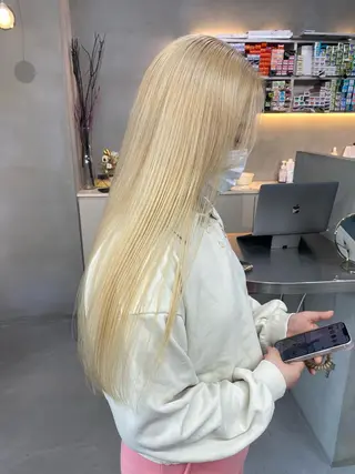 ロング カラー 前橋 姫奈のヘアスタイル