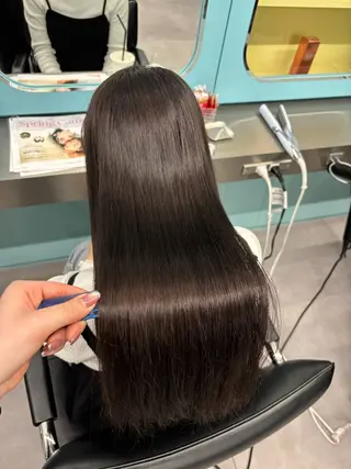 ロング Mio/髪質改善 透明感カラー/西梅田のヘアスタイル