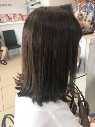 ミディアム [髪質改善カラー] 佐藤唯花🦋のヘアスタイル