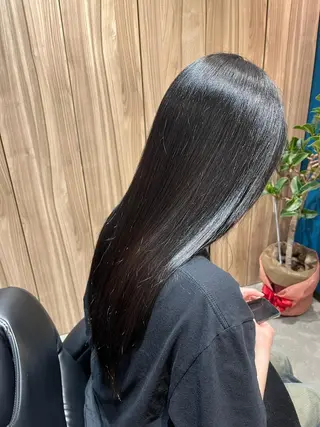 カラー 長尾 みのりのヘアスタイル