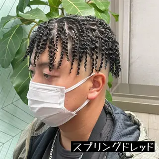 パーマ メンズ 渋谷/フェード/ 國分 翔のヘアスタイル