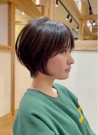 ショート 山口 里莉のヘアスタイル