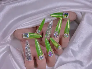 ネイル 長さだし専門店 M2　rikaのネイルデザイン