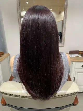 ロング カラー 前野 祥太のヘアスタイル