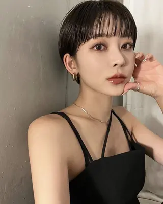 ショート OjOmano ケンタのヘアスタイル
