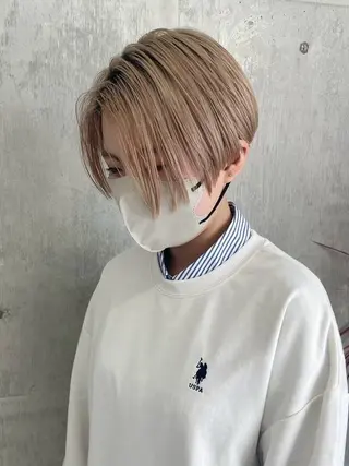 ショート 伊藤ほのか/パーマ /酸性ストレートのヘアスタイル