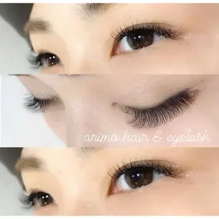 マツエク・マツパ arimo アイリスト右原のマツエク・マツパデザイン