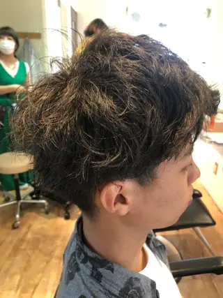パーマ 竹内 宏法のヘアスタイル