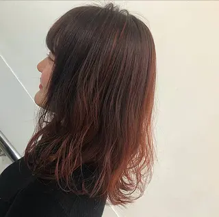 ミディアム カラー 🕊️ HONOKAのヘアスタイル