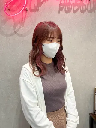 セミロング 🪽髪質改善矯正 🤍MIU🤍のヘアスタイル