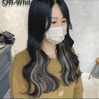 ロング ブリーチ&エクステ 🥀ケアカラー特化のヘアスタイル