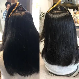 セミロング 田口 信雄のヘアスタイル