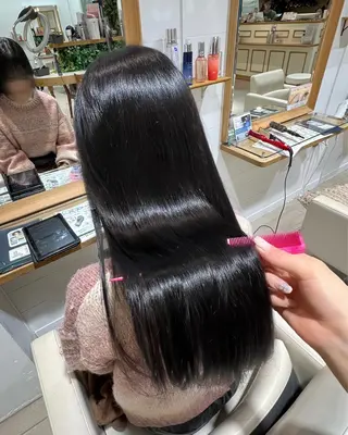 ロング カラー モデル募集 セイノチヒロのヘアスタイル