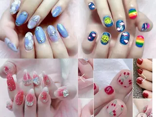 ネイル MoonNail ユリ🌸のネイルデザイン
