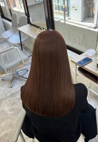 セミロング カラー 髪質改善Acero.所属・髪質改善Acero. shoyaのヘアスタイル