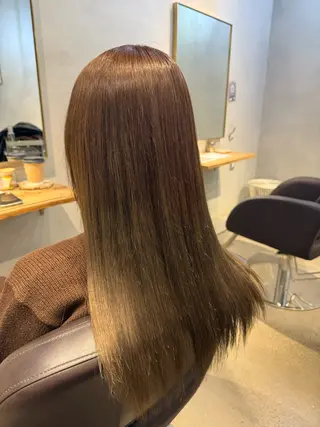 カラー 🫧もも /艶カラー/髪質改善のヘアスタイル