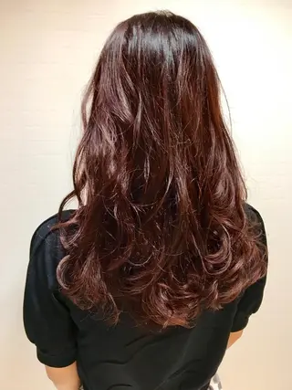 ロング カラー 💜ツヤヘアケア🩷 サトウシュンスケのヘアスタイル