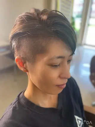 ショート カラー/フリーランス 鈴木 亜紀子のヘアスタイル