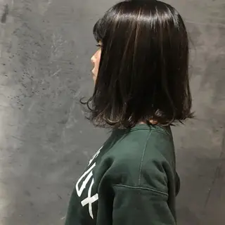 セミロング マンツーマン 🌿大野千尋のヘアスタイル