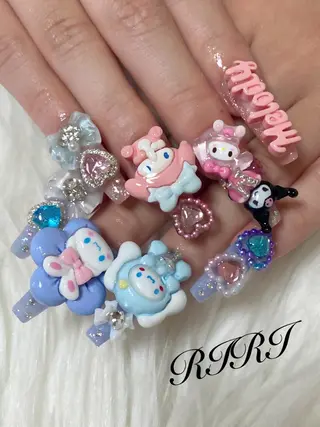 ネイル riri オーナーのネイルデザイン