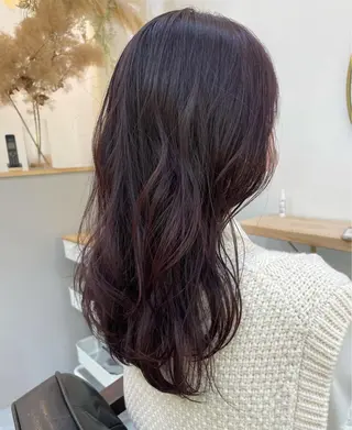 ロング カラー 高梨 菜々のヘアスタイル