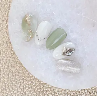 ネイル boite a bijoux Unaのネイルデザイン