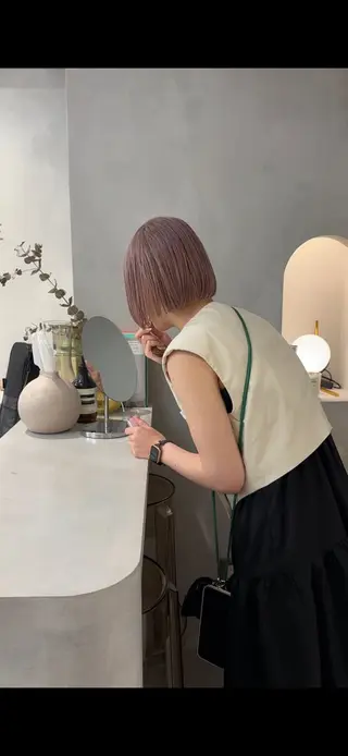 ショート カラー 🎨ショートの神様 /神評価🎨原田公祐のヘアスタイル