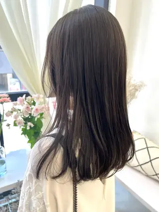 ミディアム 🌼花屋併設🌼 木下奈々望のヘアスタイル