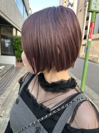 ショート 今村公介 ブリーチ特化、派手髪のヘアスタイル