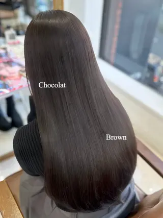 ロング カラー 髪質改善カラー🤍 Nanakoのヘアスタイル