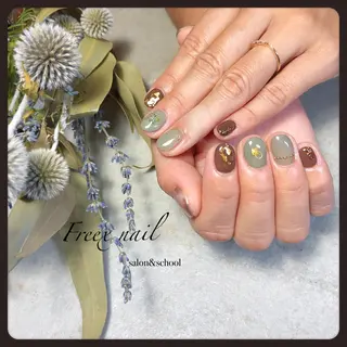 ネイル freex nail /ニュアンス/個性派のネイルデザイン