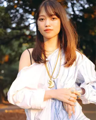 セミロング 美髪/デザイン /　湯本　哲也のヘアスタイル