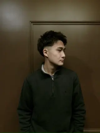 メンズ 窪田 力也のヘアスタイル