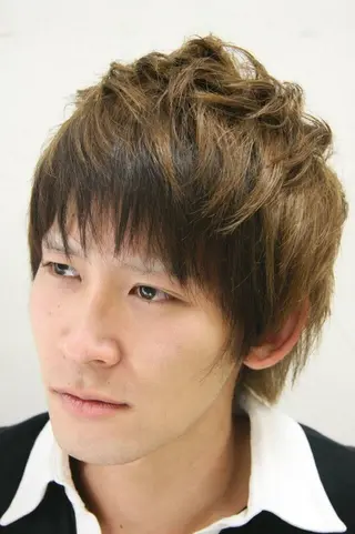 カラー メンズ 田中 奈布のヘアスタイル