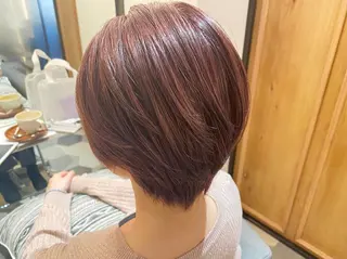 ショート カラー 🌈🌸あおき みちる🌟💗のヘアスタイル
