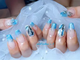 ロング Nail Salon +Aのネイルデザイン