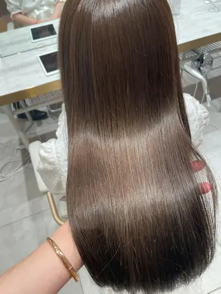 カラー レイヤーカット/透明 感カラー🐬永井瑠栞のヘアスタイル