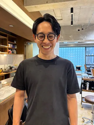 ショート パーマ メンズ 名駅/大人可愛い /艶髪/流音のヘアスタイル