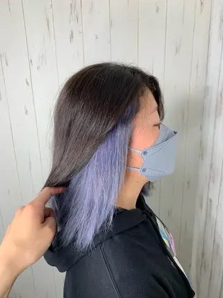 ミディアム 【清瀬】パサツキ 広がり改善川合剛史のヘアスタイル