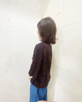 ミディアム オーナースタイリスト 佐藤のヘアスタイル