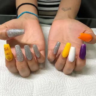 ロング ネイル 《LB》ラブリエ Nail&eyeのマツエク・マツパデザイン