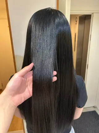 カラー UNBIRTHDAY ゆづみのヘアスタイル