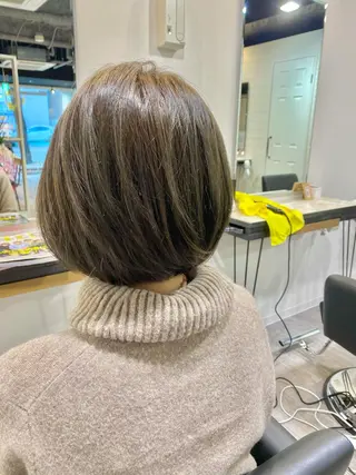 ミディアム カラー 先着1名様限定 カット無料のヘアスタイル