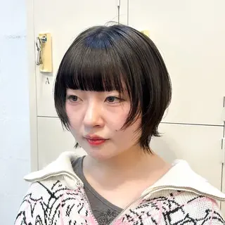 ショート 🤡暖色レイヤー 🤡みさきのヘアスタイル