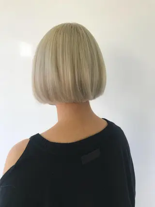 ショート サイレント美容師 アイリィのヘアスタイル