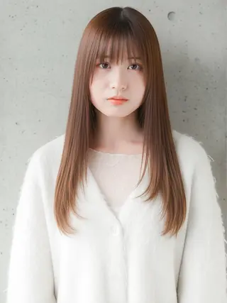 ロング モデル募集 神田梨世🪼のヘアスタイル