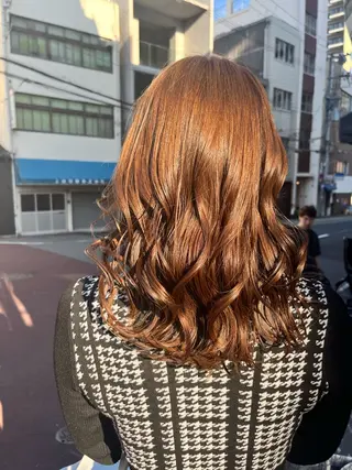 セミロング 藤倉なつみ /玉造のヘアスタイル