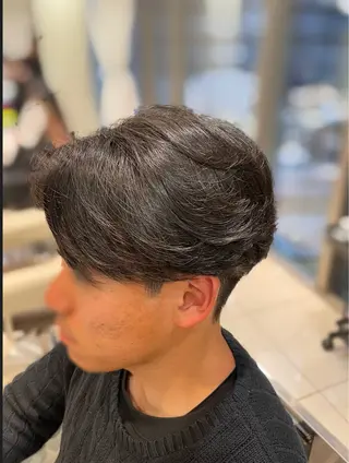 パーマ メンズ 🔹メンズ縮毛矯正 川島爽楽🔹のヘアスタイル