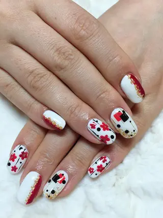 ネイル 東 千夏のネイルデザイン